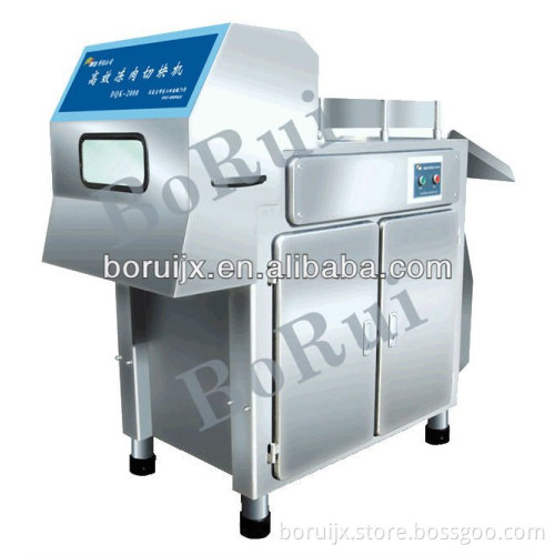 Electric Frozen Meat cutter machine in factory